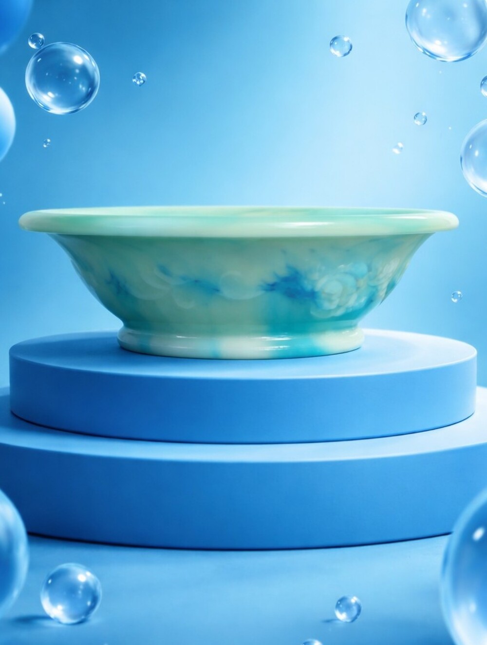 𝐀𝐯𝐨𝐧 𝐕𝐢𝐧𝐭𝐚𝐠𝐞 𝐓𝐰𝐨 𝐓𝐨𝐧𝐞 𝐂𝐞𝐫𝐚𝐦𝐢𝐜 𝐓𝐫𝐢𝐧𝐤𝐞𝐭 𝐃𝐢𝐬𝐡 - Picture 5 of 7
